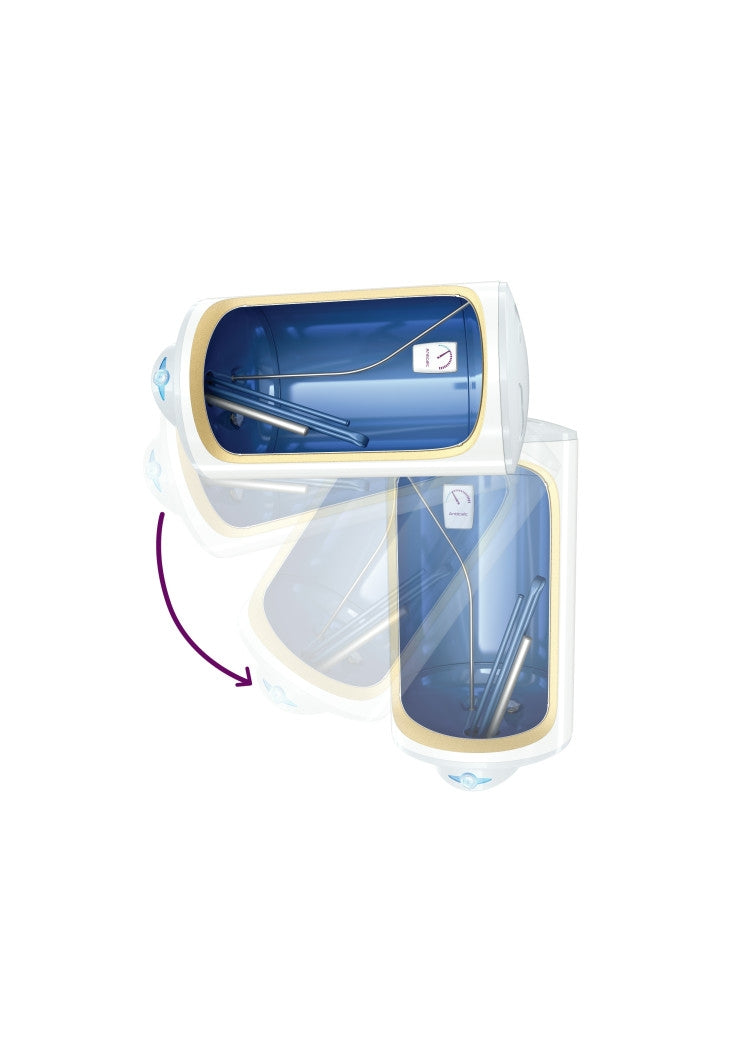 Tesy - Elektro-Duo-Warmwasserspeicher 80 Liter Antikalk