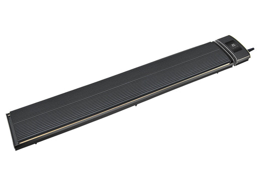 Zweite Wahl - WiFi-Infrarot-Terrassenheizstrahler Black Heater 1.800 - 2.400 Watt - 1.800 Watt