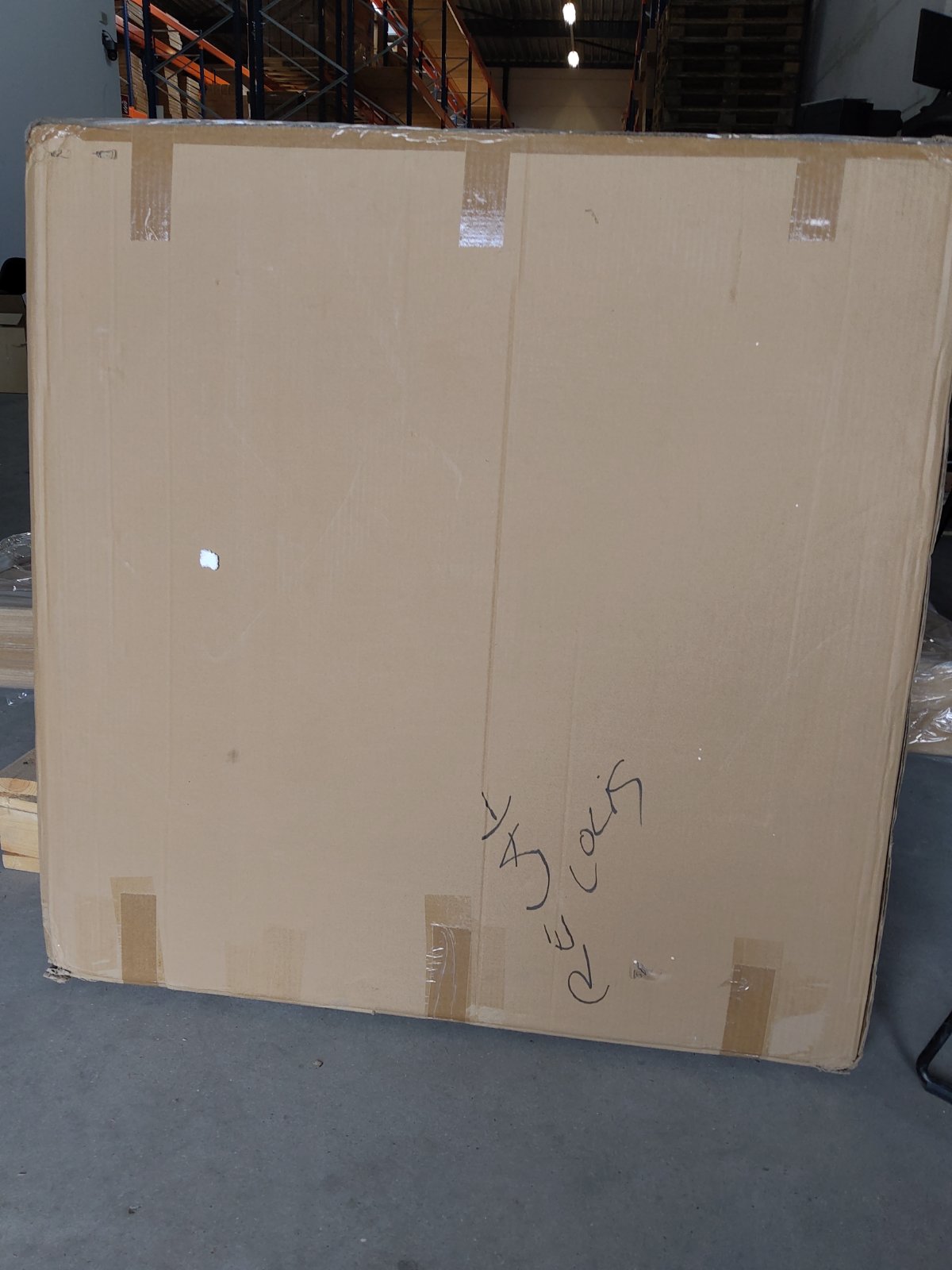 Zweite Wahl - Runder Spiegel 80 cm mit Kupferrahmen - Default