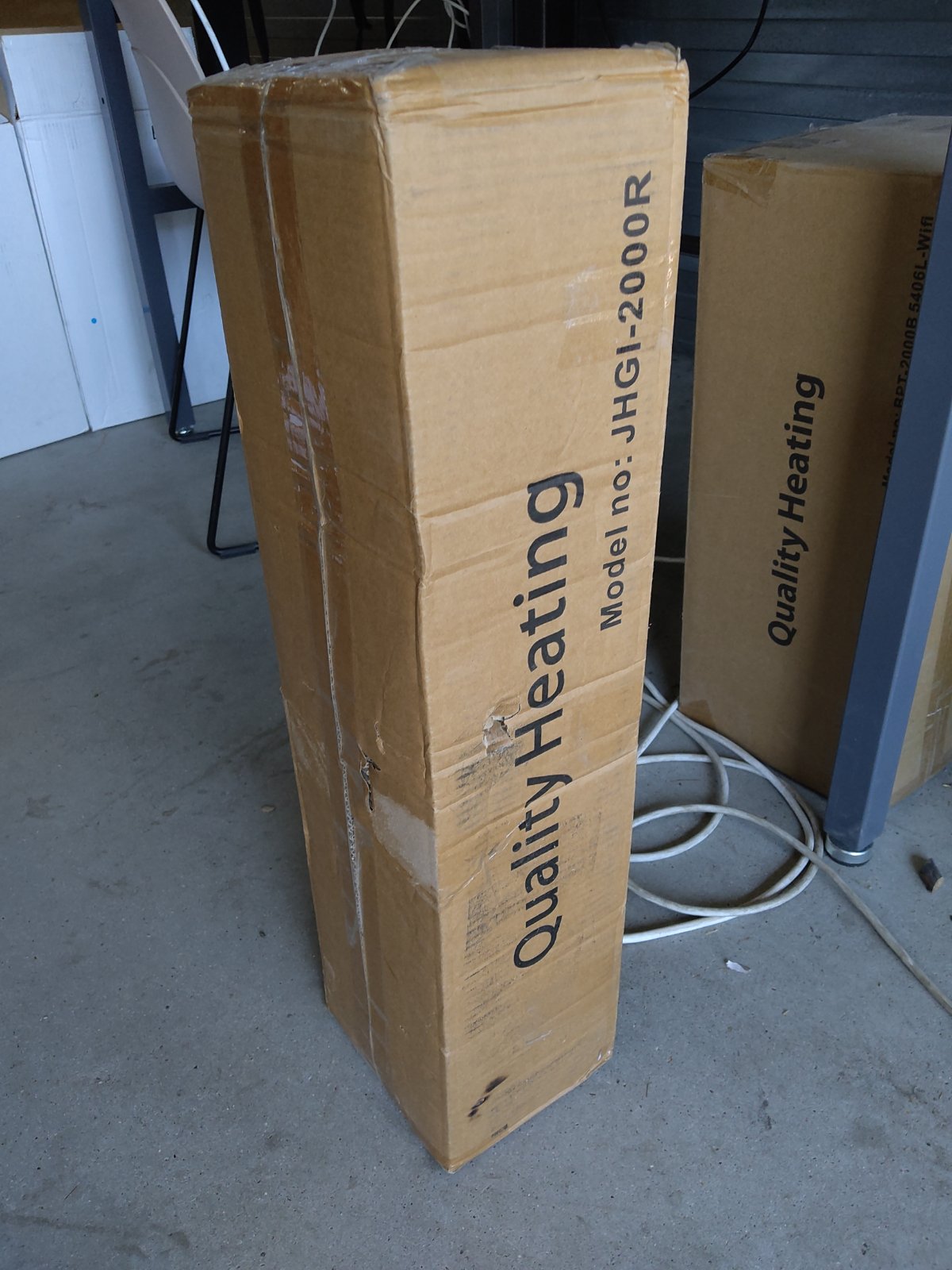 Zweite Wahl - QH-TH Golden Heater Infrarot mit Fernbedienung - 2.000 Watt