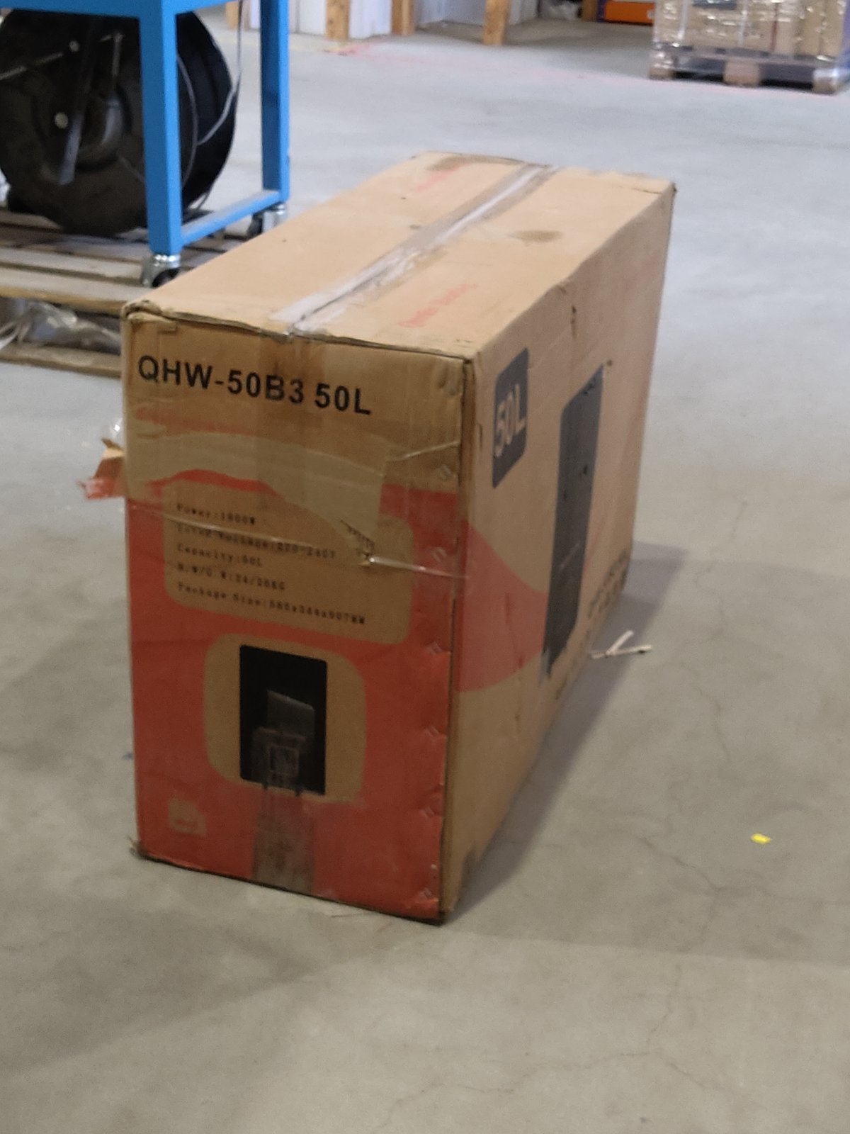 Zweite Wahl - 50 Liter Performance QH Wifi Dual Elektro-Warmwasserspeicher mit digitaler Bedienung - 50 Liter Performance QH Wifi