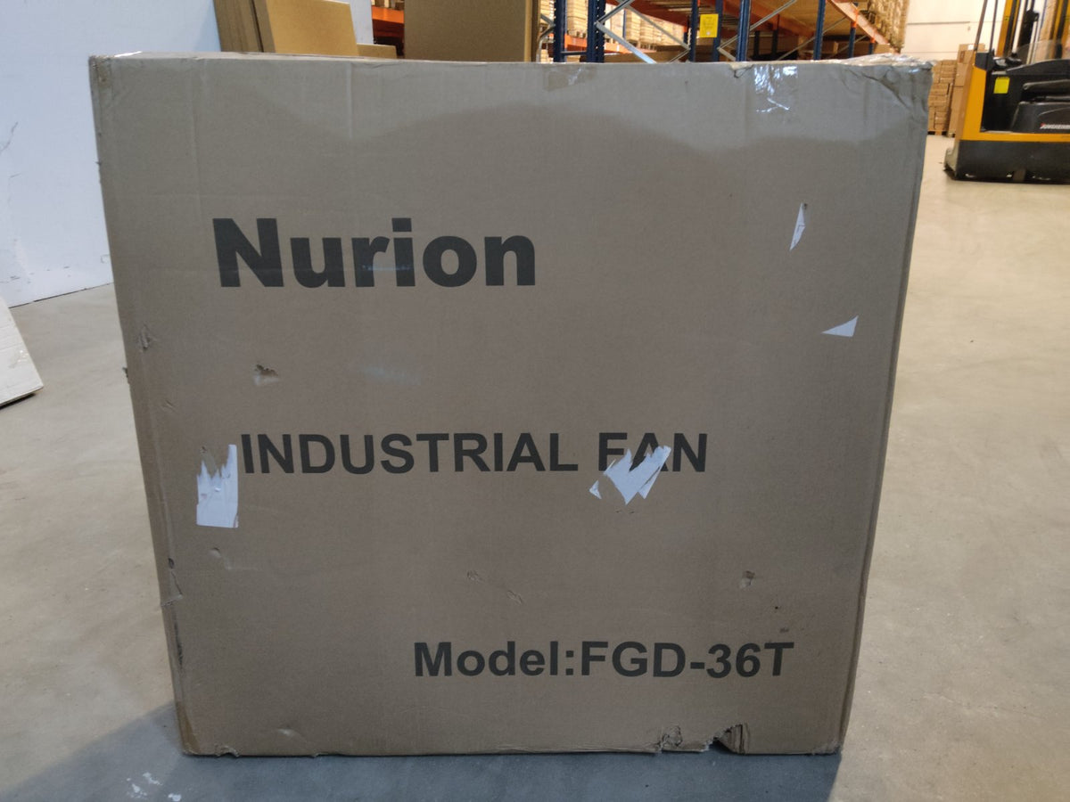 Tweedekans - Industriële verrijdbare ventilator 360W – 90 cm - Industriële ventilator 360W