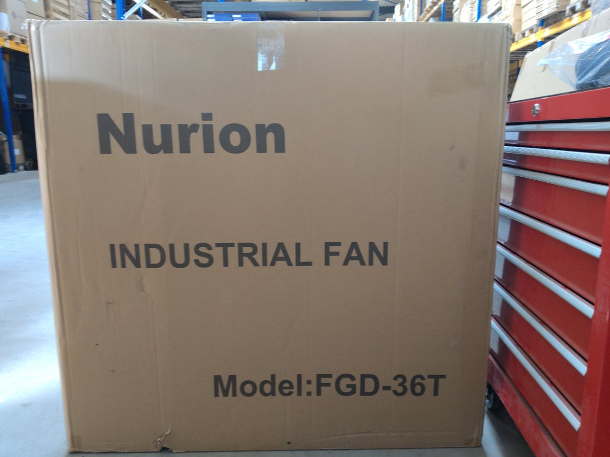 Tweedekans - Industriële verrijdbare ventilator 360W – 90 cm - Industriële ventilator 360W