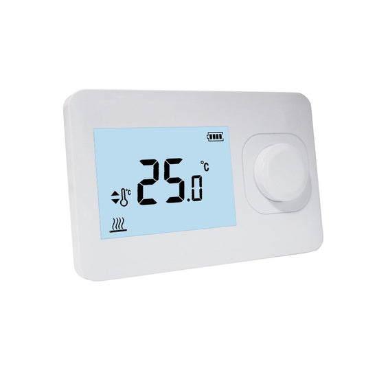 QH Einfaches kabelloses Basisthermostat, nicht programmierbar, Aufputz