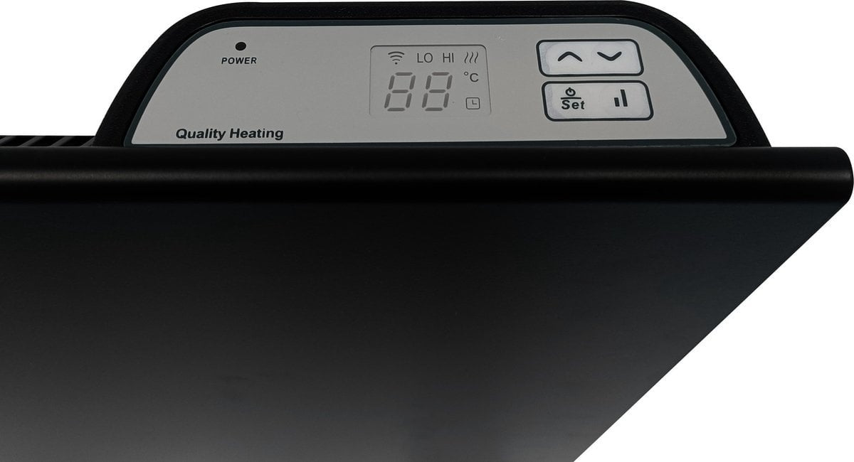 Quality Heating - Eco Slim Wifi Schwarz