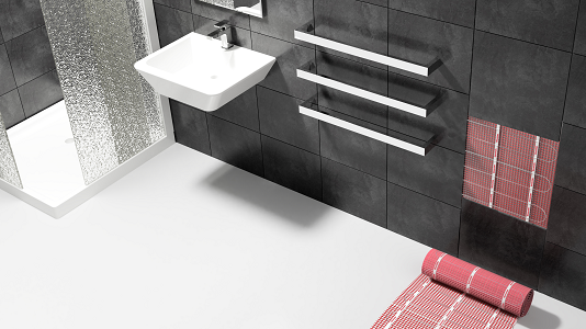 Badezimmer und Toilette