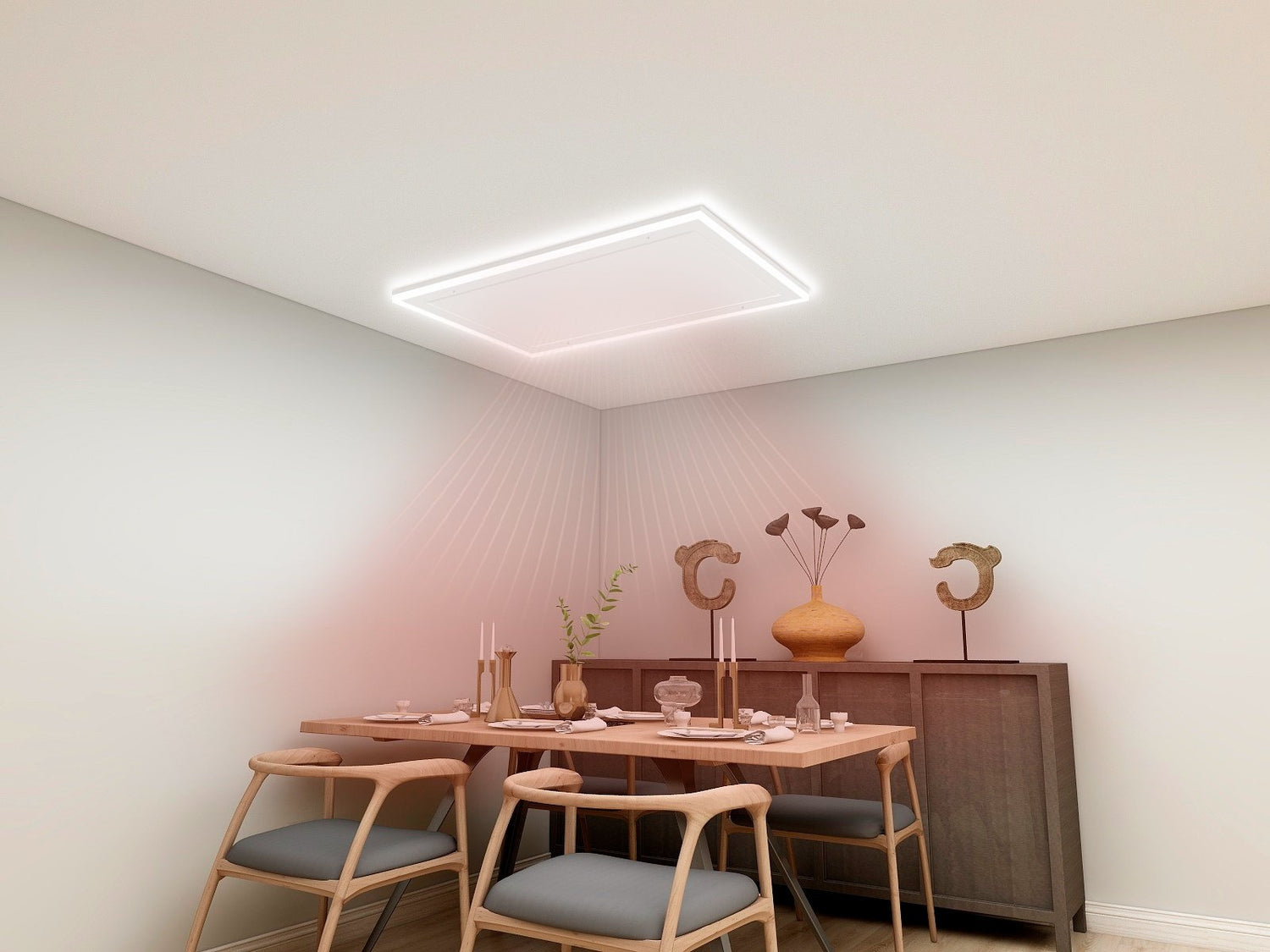 Paneel mit LED-Beleuchtung