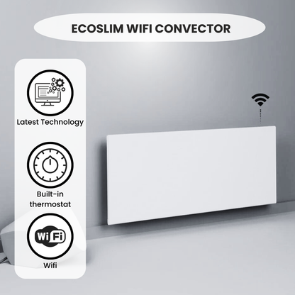 Quality Heating - Eco Slim WiFi Weiß