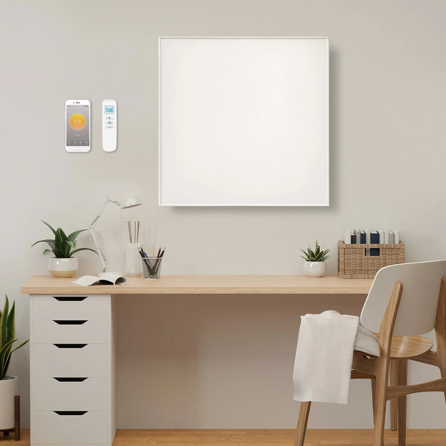 QH-SP Fernbedienung Wifi verschiebbares Infrarotpaneel 350, 450 und 700 Watt