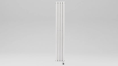 Vertikaler Elektroheizkörper Weiß Calysta 1.000 Watt