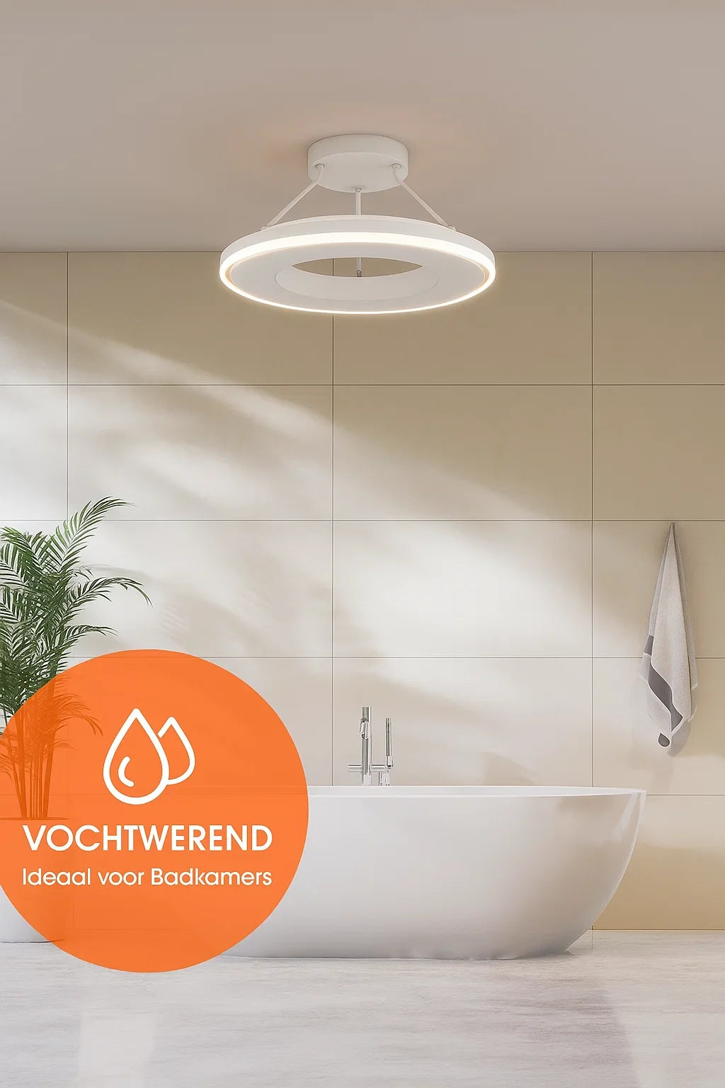 QH-GlowRing Serie Infrarotpaneel mit LED-Beleuchtung 60 cm 1.000 Watt