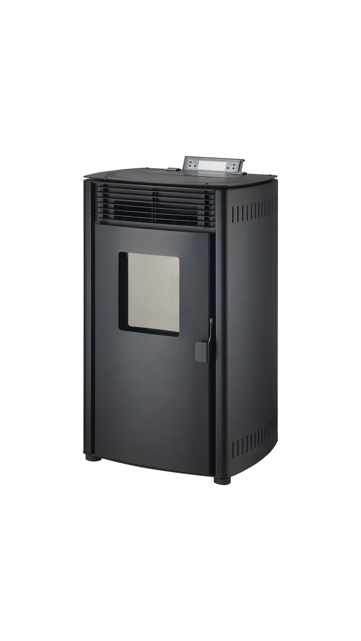 Pelletofen - 8,8 kW - für 60-80 m² - 5 Stufen - Timer - CR05 Schwarz