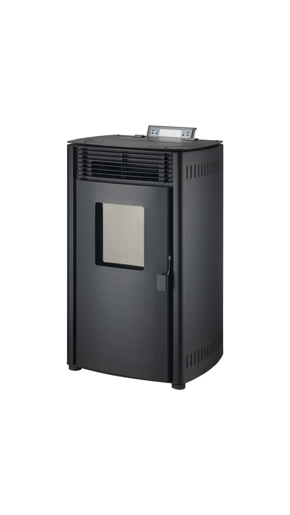 Pelletofen - 8,8 kW - für 60-80 m² - 5 Stufen - Timer - CR05 Schwarz