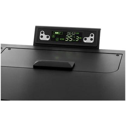 Pelletofen - 8,8 kW - für 60-80 m² - 5 Stufen - Timer - CR05 Schwarz
