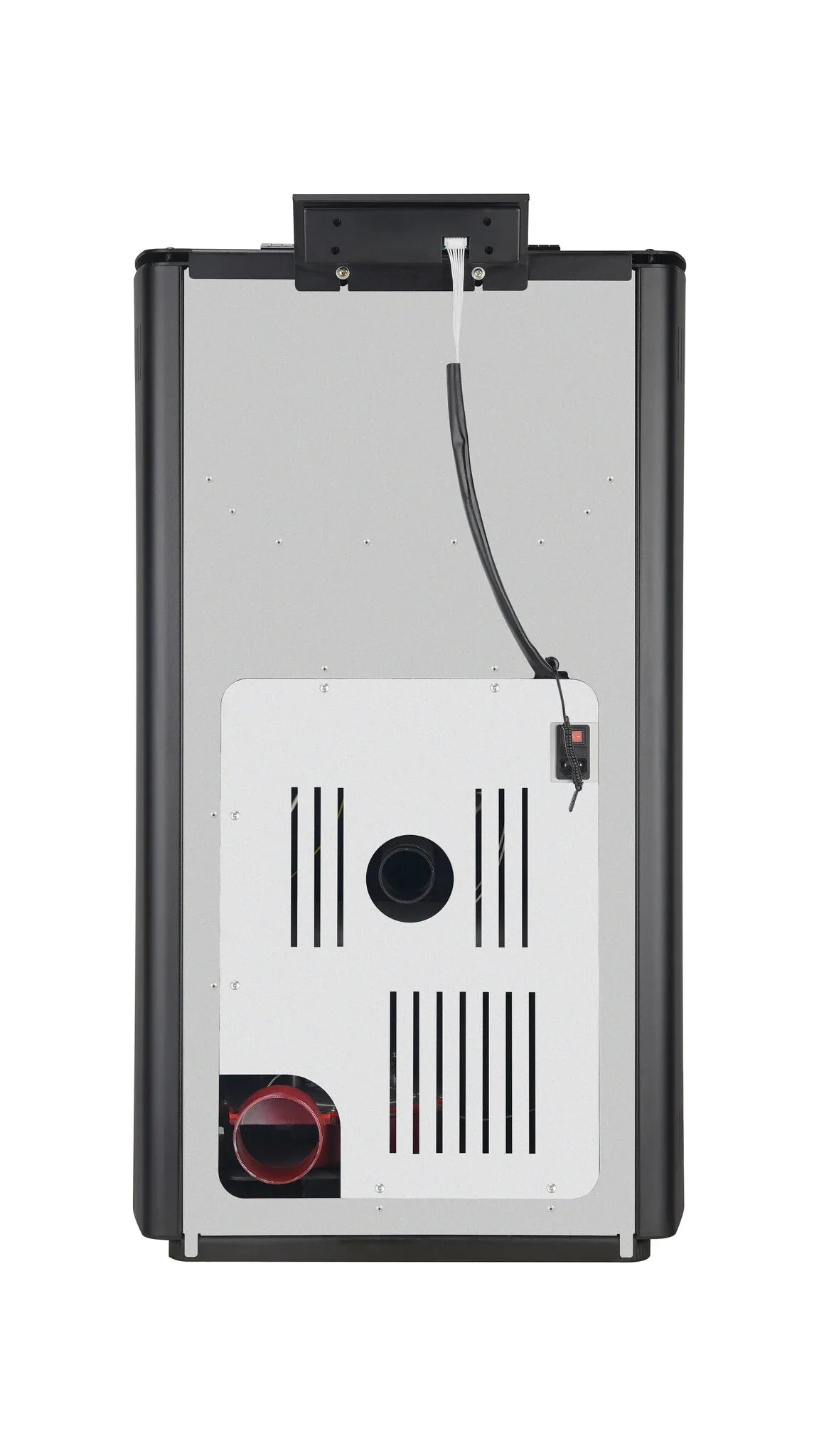 Pelletofen - 8,8 kW - für 60-80 m² - 5 Stufen - Timer - CR05 Schwarz