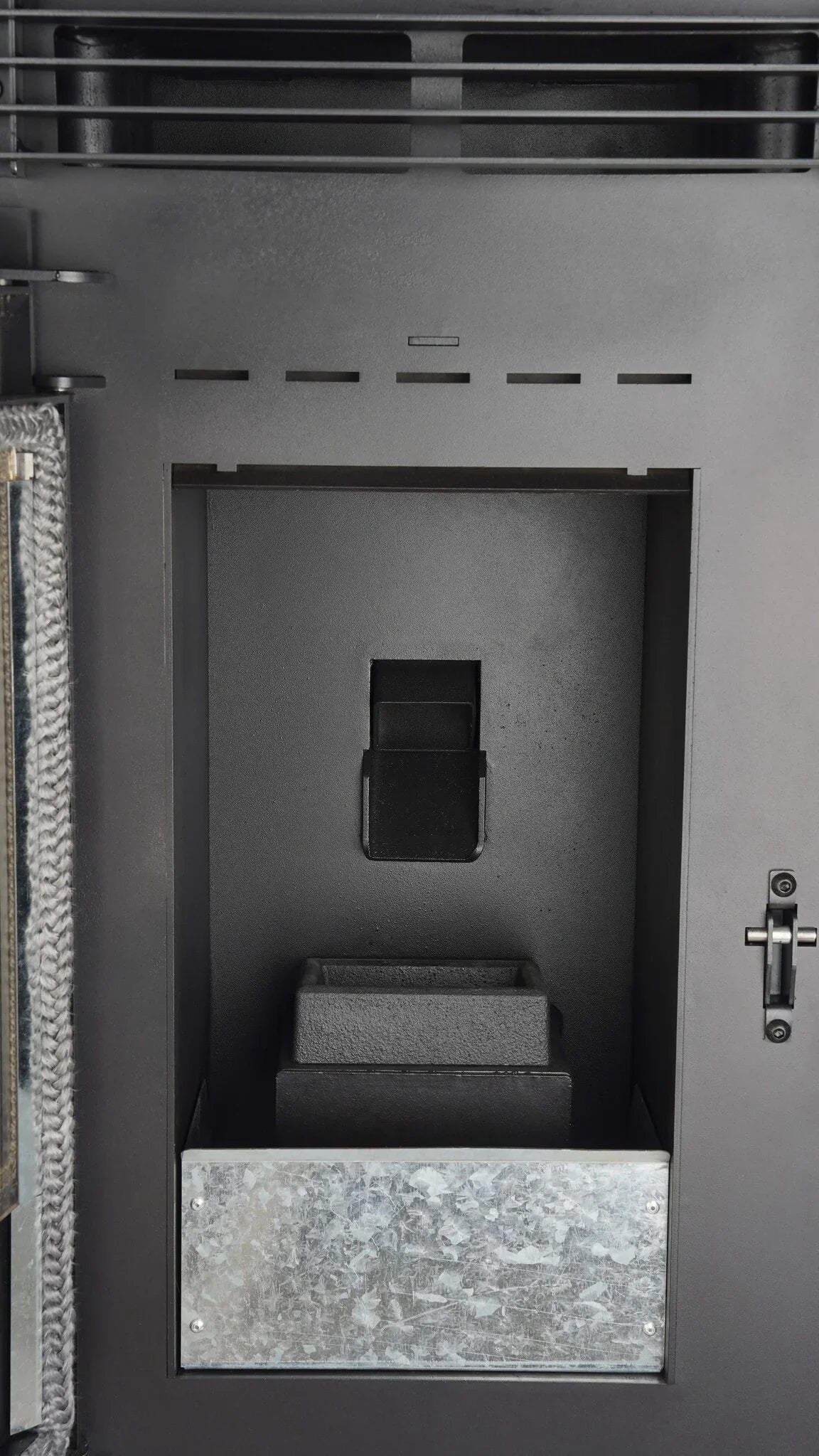 Pelletofen - 9,9 kW - für 80-100 m² - 5 Stufen - Timer - CR9 - Doppeltür