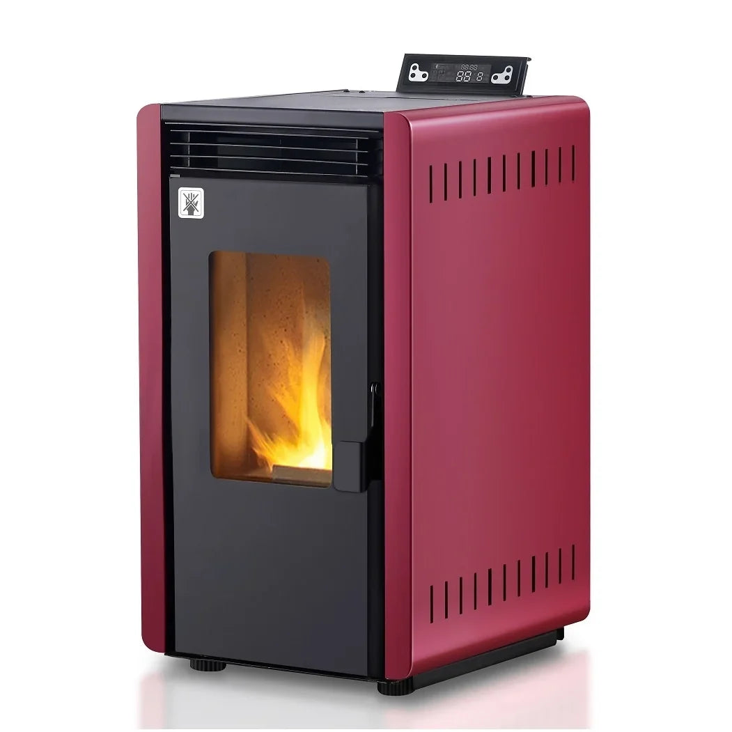 Pelletofen - 6 kW - für 40-60 m² - 5 Stufen - Timer - CR10-2