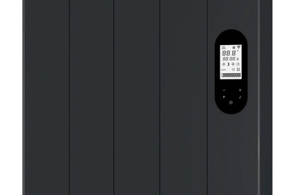 Quality Heating vertikaler Heizkörper Civetta Schwarz