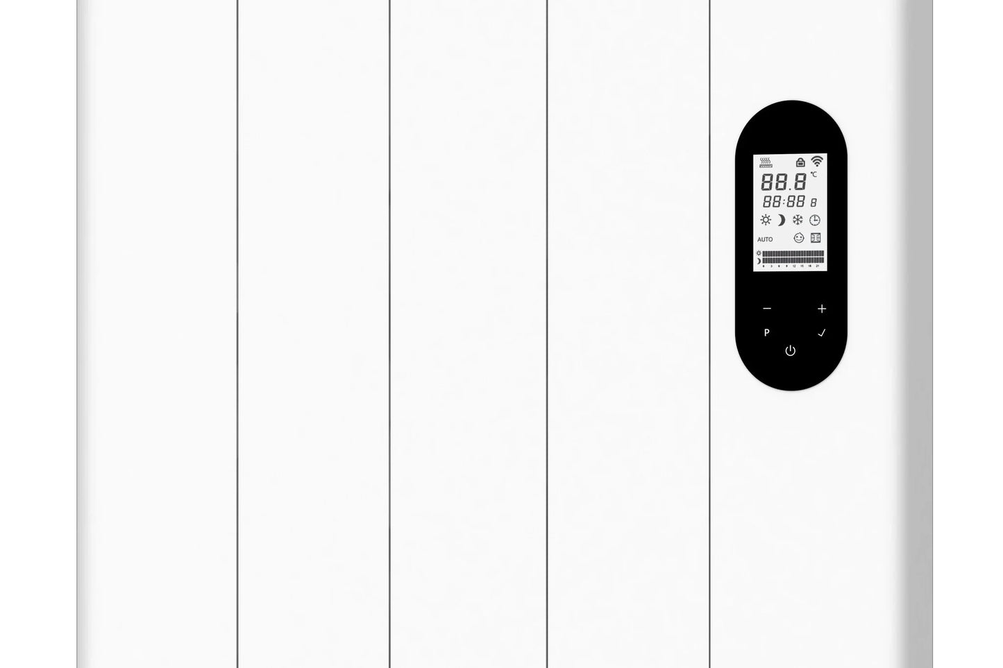 Quality Heating vertikaler Heizkörper Civetta Weiß