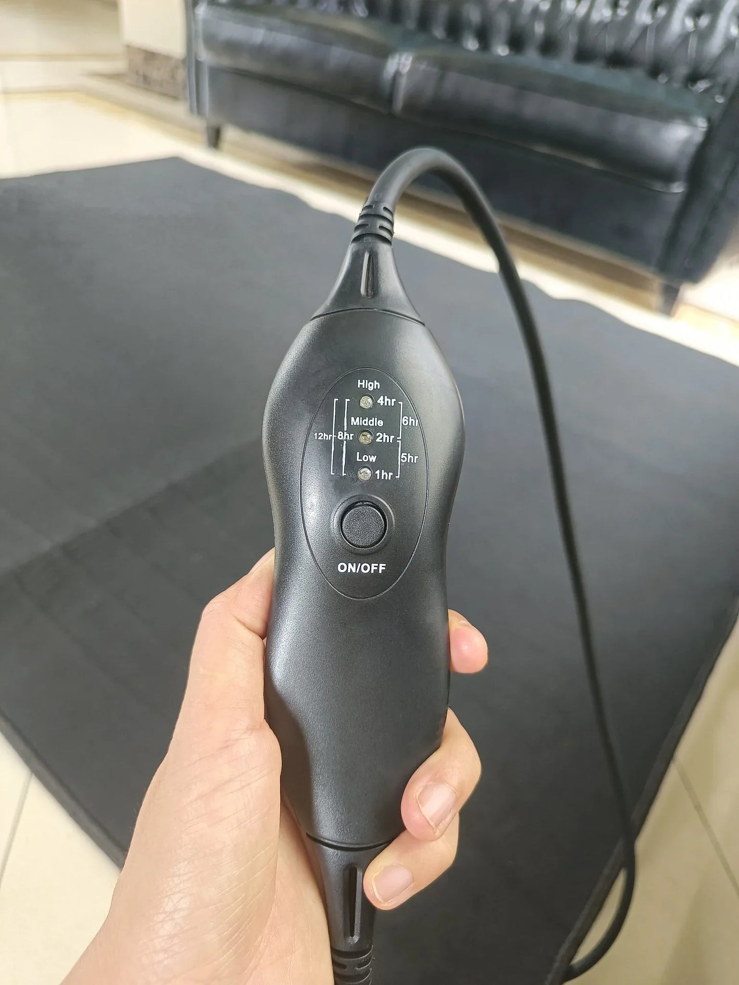 Teppichheizung 140 x 200 mit Controller 350 Watt