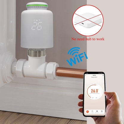 WiFi-Thermostatkopf für Heizkörper