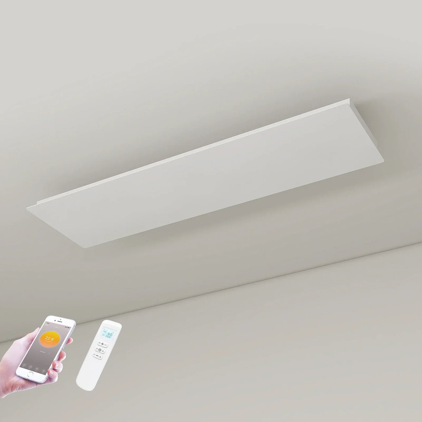 QH-ThermoAura Serie Infrarotpaneel Wi-Fi 750 W 61 x 33 cm