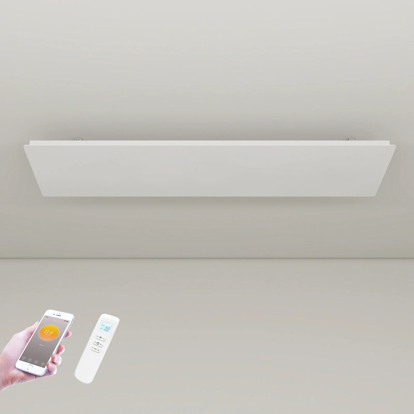 QH-ThermoAura Serie Infrarotpaneel Wi-Fi 750 W 61 x 33 cm