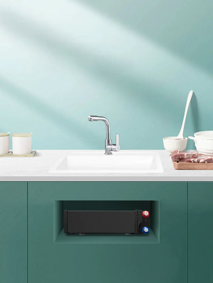 Unterbau-Warmwasserspeicher Küche 5 Liter 2.000 Watt Edelstahl QH-line