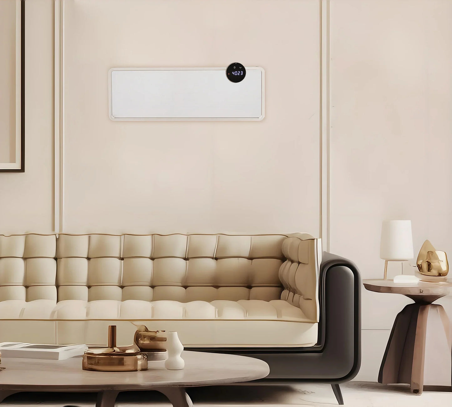 Keramik-Wandheizung AmberHeat mit Wifi-Thermostat