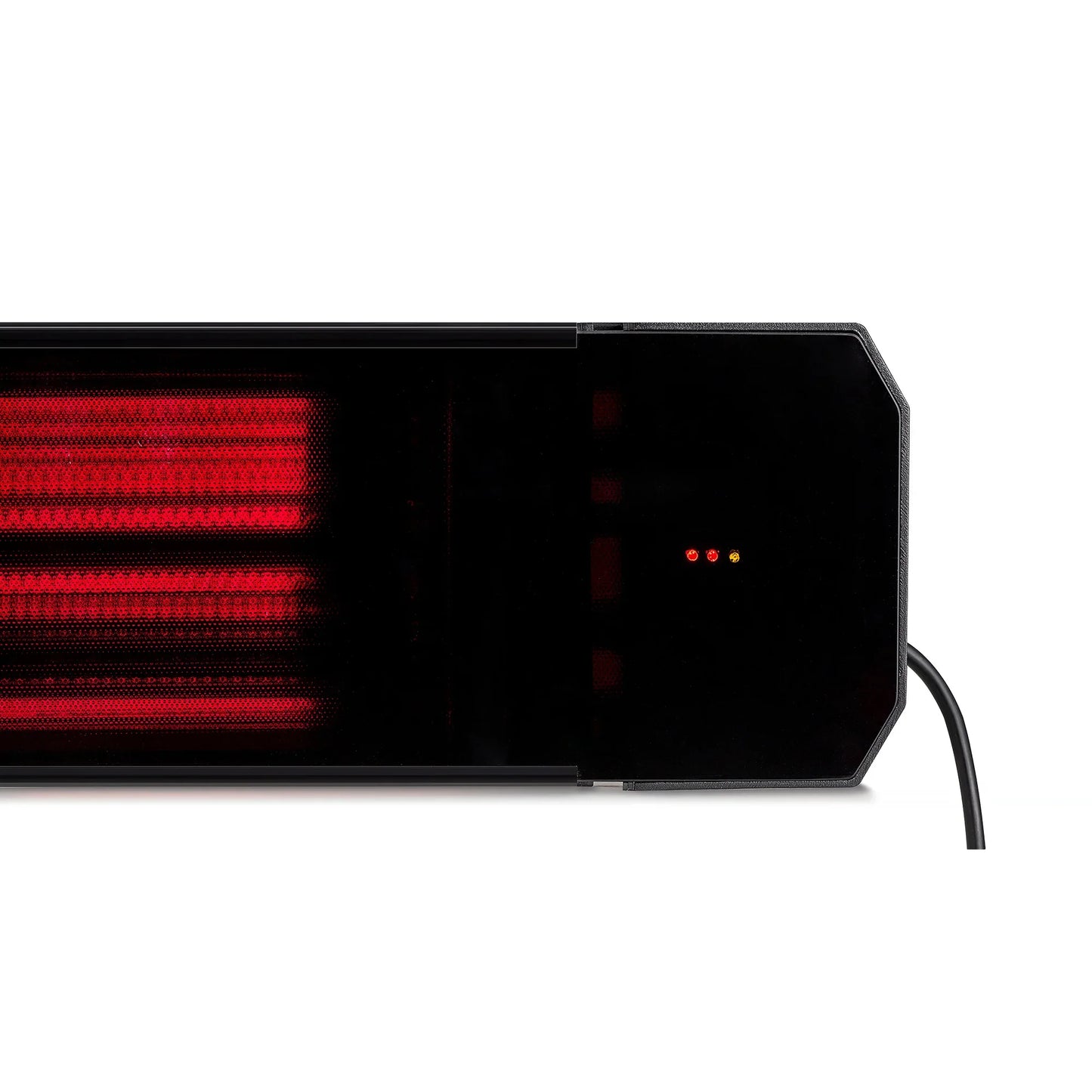 Infrarot-Terrassenheizstrahler Calore Black Heater einstellbar mit 1.600 - 3.200 Watt