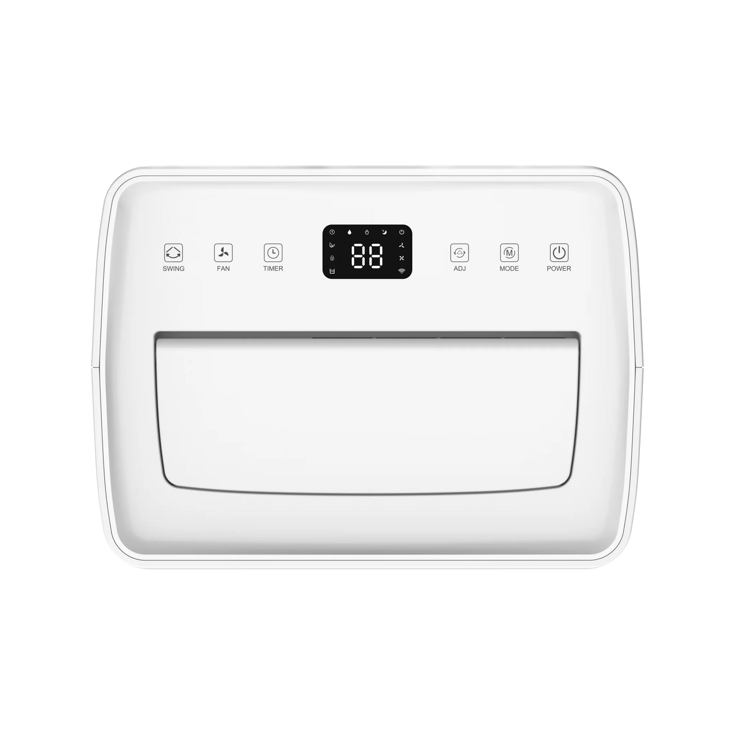 Intelligenter Luftentfeuchter kompakt 20 Liter WiFi mit Aktivkohlefilter