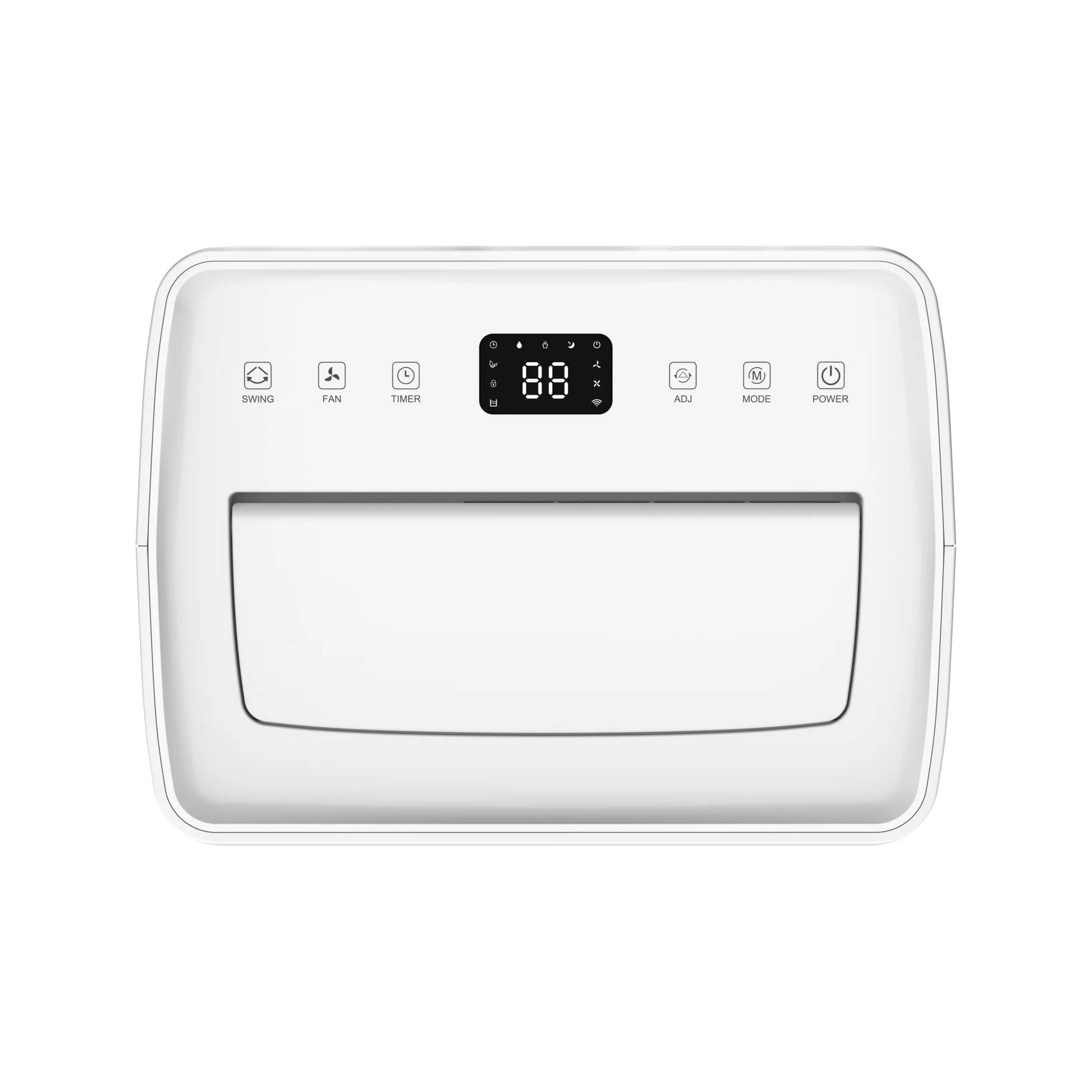 Intelligenter Luftentfeuchter kompakt 20 Liter WiFi mit Aktivkohlefilter