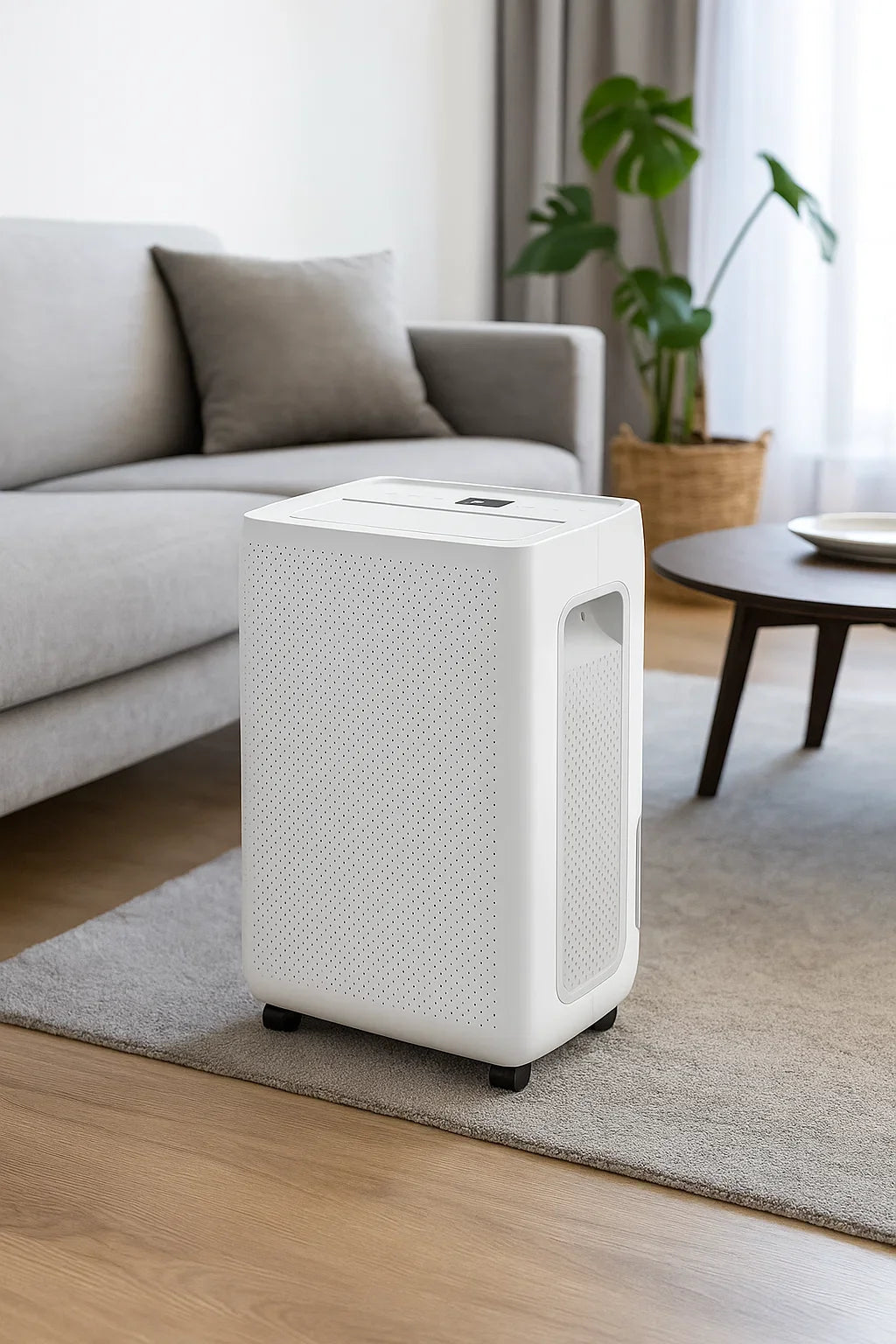 Intelligenter Luftentfeuchter kompakt 20 Liter WiFi mit Aktivkohlefilter