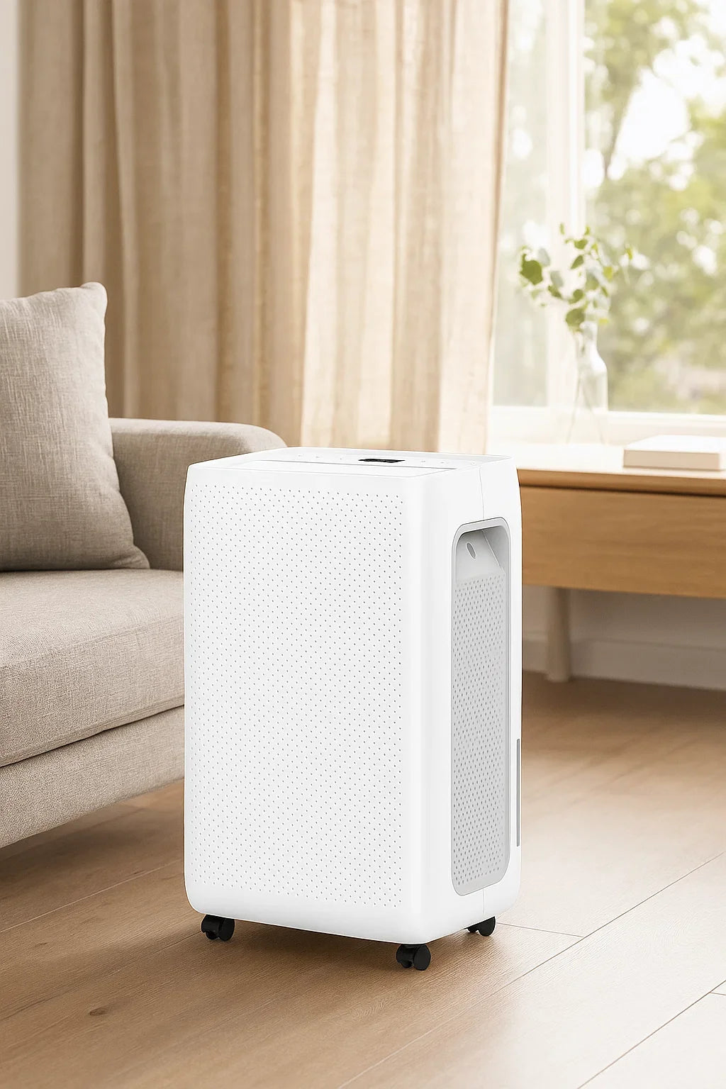 Intelligenter Luftentfeuchter kompakt 20 Liter WiFi mit Aktivkohlefilter
