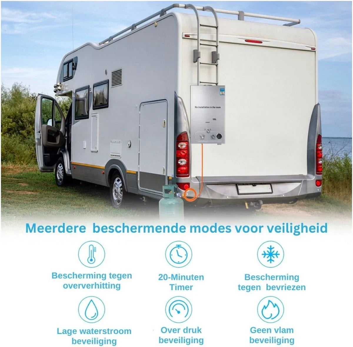 Propan-Durchlauferhitzer - LPG-Durchlauferhitzer