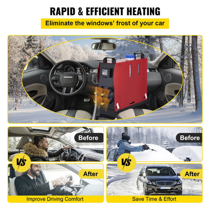 Draagbare 8 kW Diesel standkachel