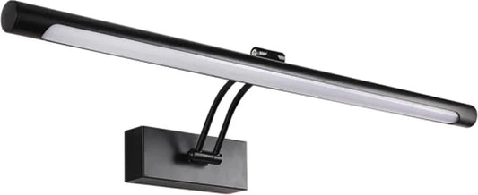 Regelbare schwarze LED-Spiegelleuchte
