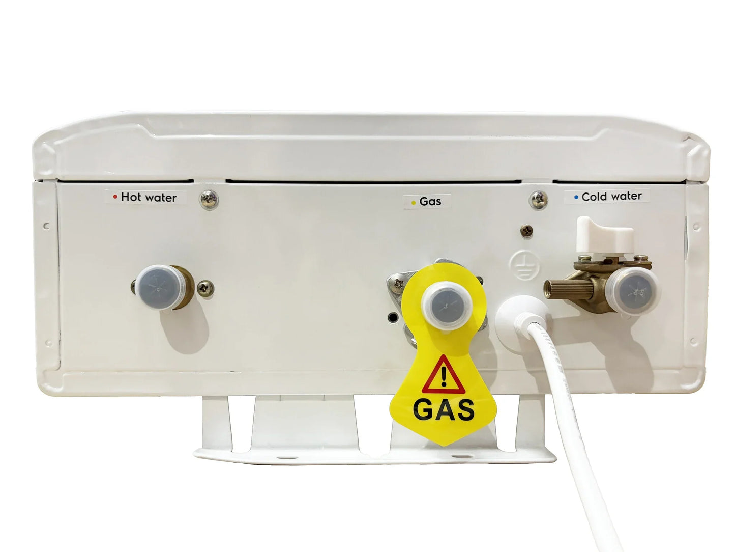 EcoTherm elektronischer Durchlauferhitzer 230 V, digital, 13 L, Low-NOx, Propan, geschlossene Kammer