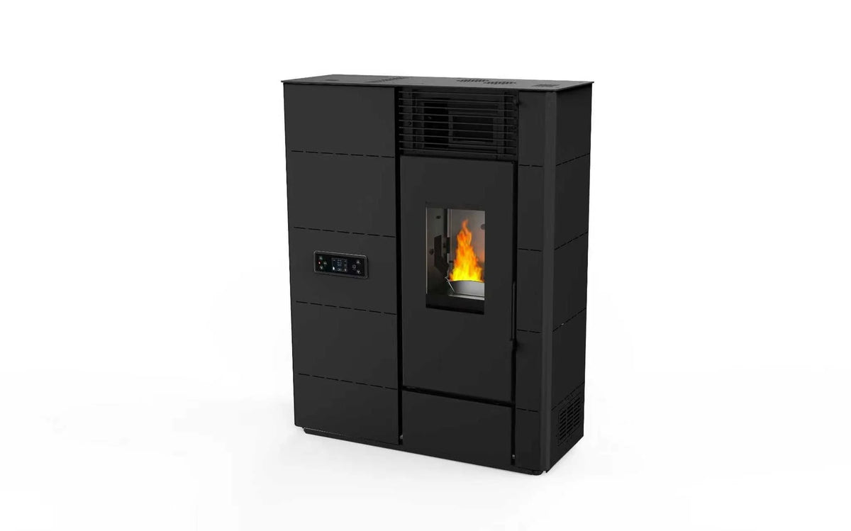 Pelletofen 12 kW – 130 m² – A+ – 5 Leistungsstufen – Wifi – KM1203E