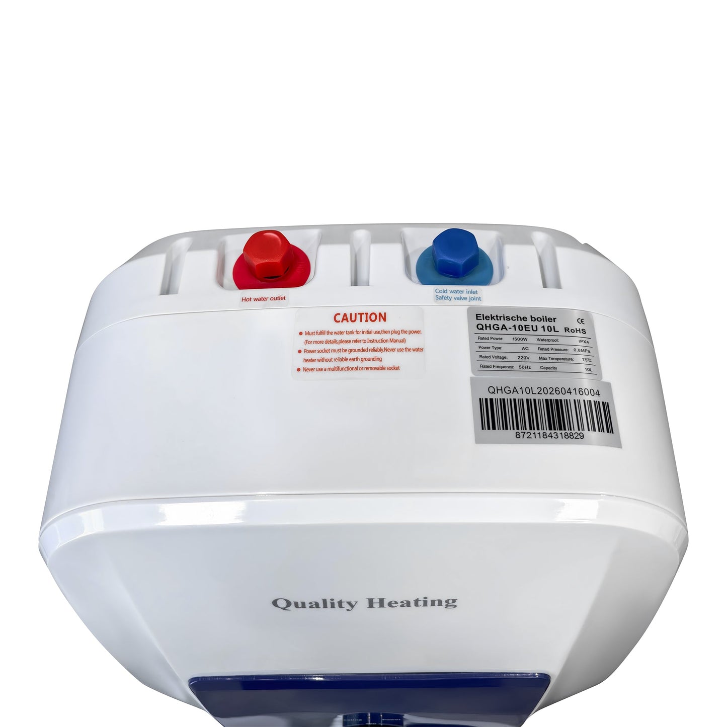 Quality Heating V2 10 Liter Küchenboiler Extra Life Quality Heating