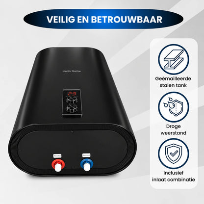 100 Liter QH Dual-Elektro-Warmwasserspeicher mit mechanischer Bedienung