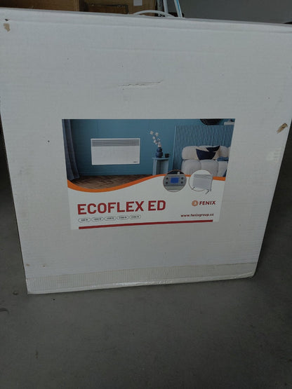 Zweite Wahl - Ecoflex Atlantic Elektroheizer mit einstellbarem Thermostat - 500 Watt - 51 cm (B) x 51 cm (H)
