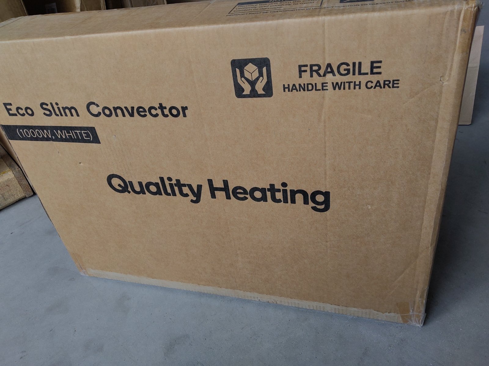 Zweite Wahl - Quality Heating - Eco Slim WiFi Weiß - Eco Slim - 61,5 x 5 x 40 cm - 1.000 Watt