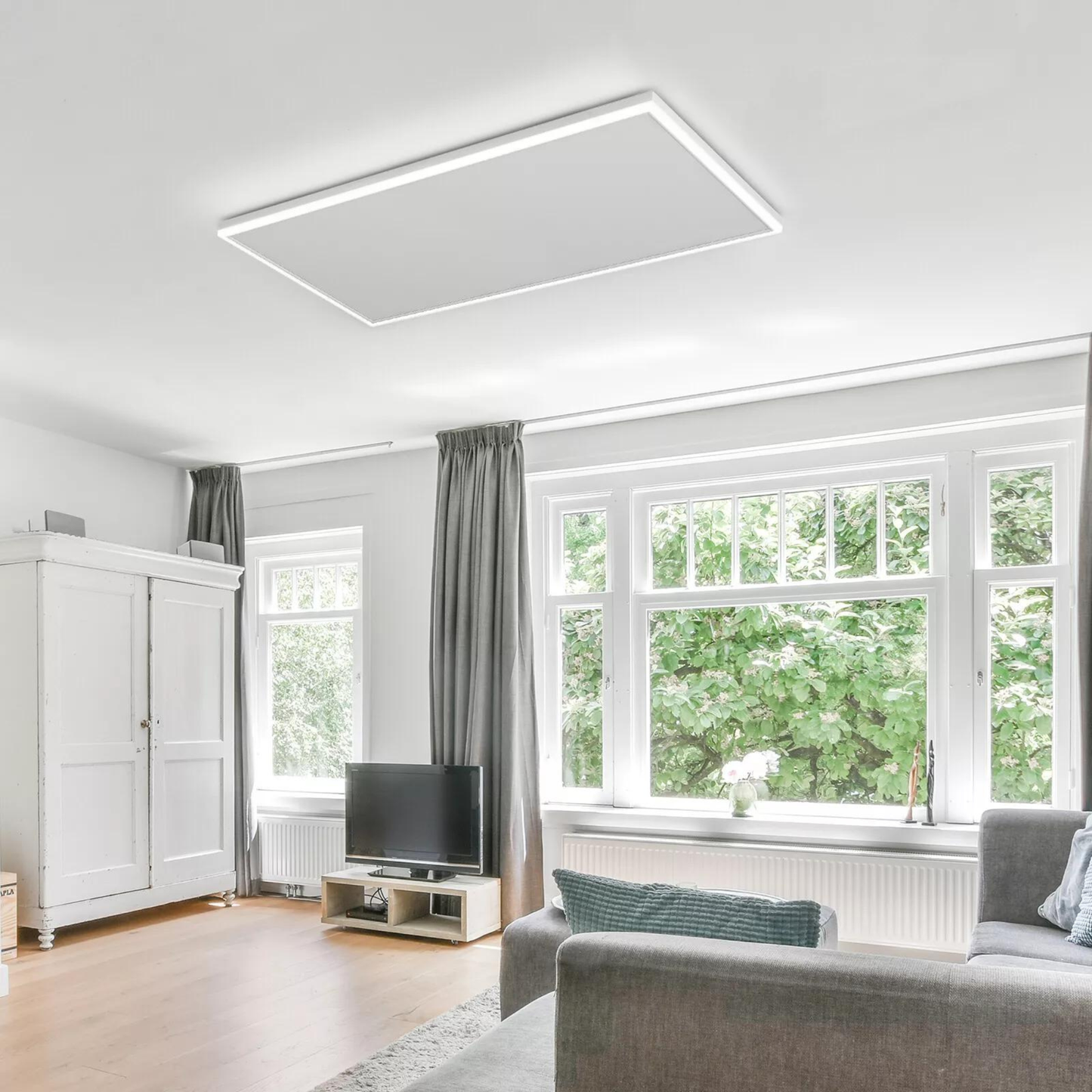 Zweite Wahl - QH-HL Serie Infrarotpaneel mit LED-Beleuchtung 63 x 128 cm - 840 Watt - Default