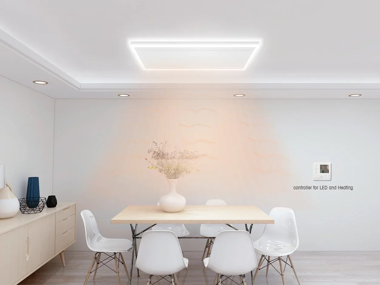Zweite Wahl - QH-HL Serie Infrarotpaneel mit LED-Beleuchtung 63 x 128 cm - 840 Watt - Default