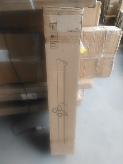Zweite Wahl - Infrarot-Terrassenheizstrahler Calore Black Heater einstellbar mit 1.600 - 3.200 Watt - 2.200 Watt 1160*180*77mm