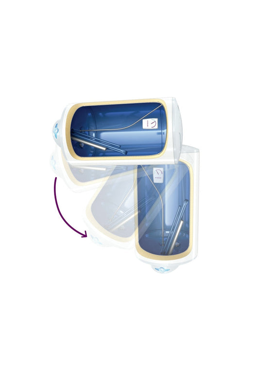 Tesy - Elektro-Duo-Warmwasserspeicher 80 Liter Antikalk