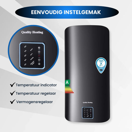 80 Liter Performance QH WiFi Dual-Elektro-Warmwasserspeicher mit digitaler Bedienung