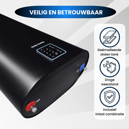 80 Liter Performance QH WiFi Dual-Elektro-Warmwasserspeicher mit digitaler Bedienung