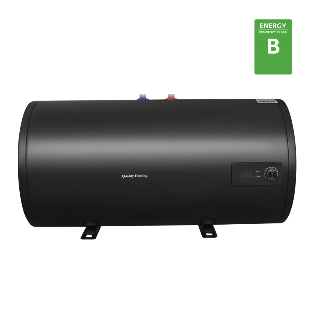 120 Liter QH Dual-Elektro-Warmwasserspeicher mit Bodenmontage und digitaler Bedienung